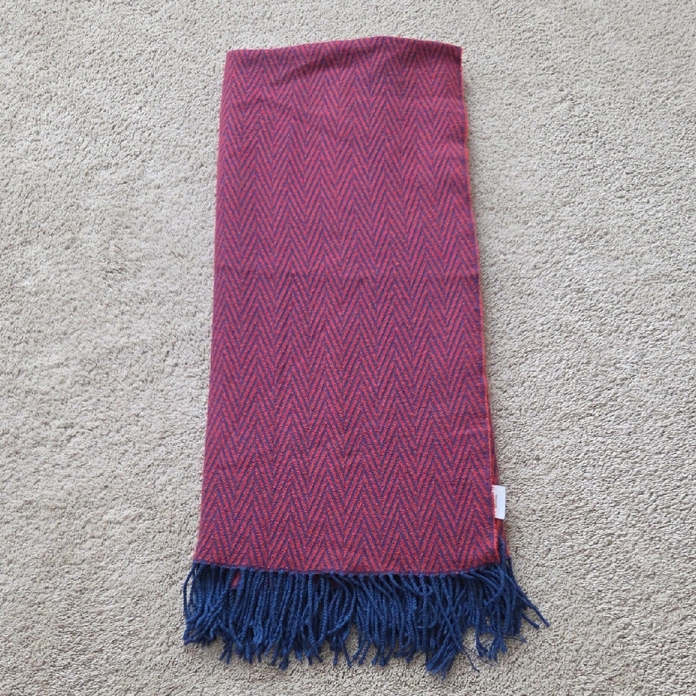MacKenzie-Childs Red and Blue Throw